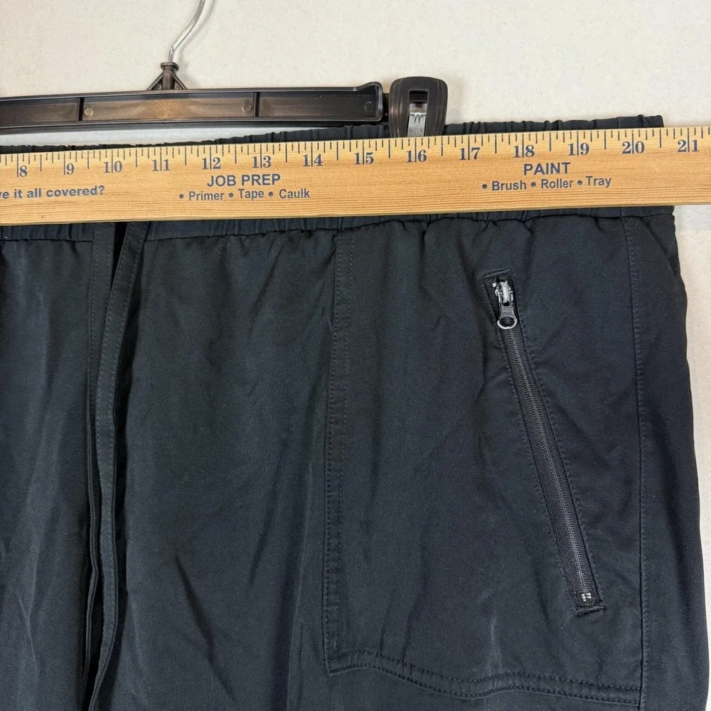 Magellan Outdoors Pants Womens 1X Black Jogger Lost Pines Water Repellent Hiking